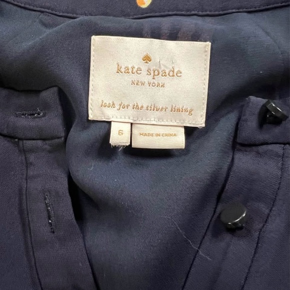 Kate Spade Navy Blue Garment - Picture 8 of 12